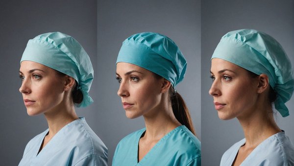 Eco-responsible surgical caps and hats: comfort and fashion